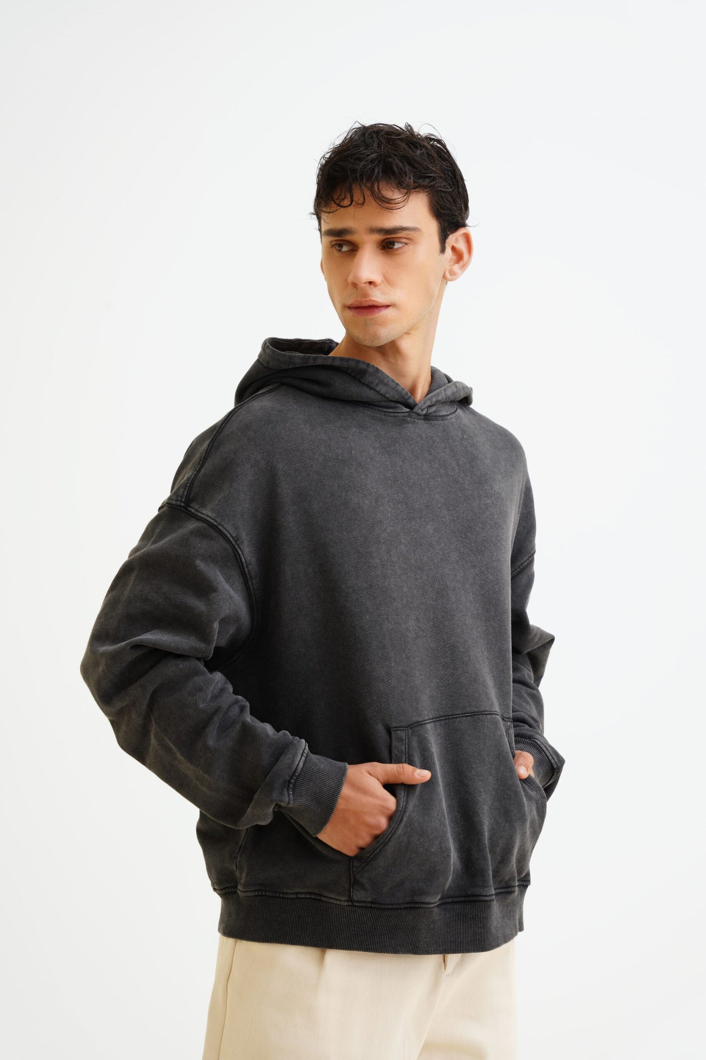 Saint&I Charcoal hoodie