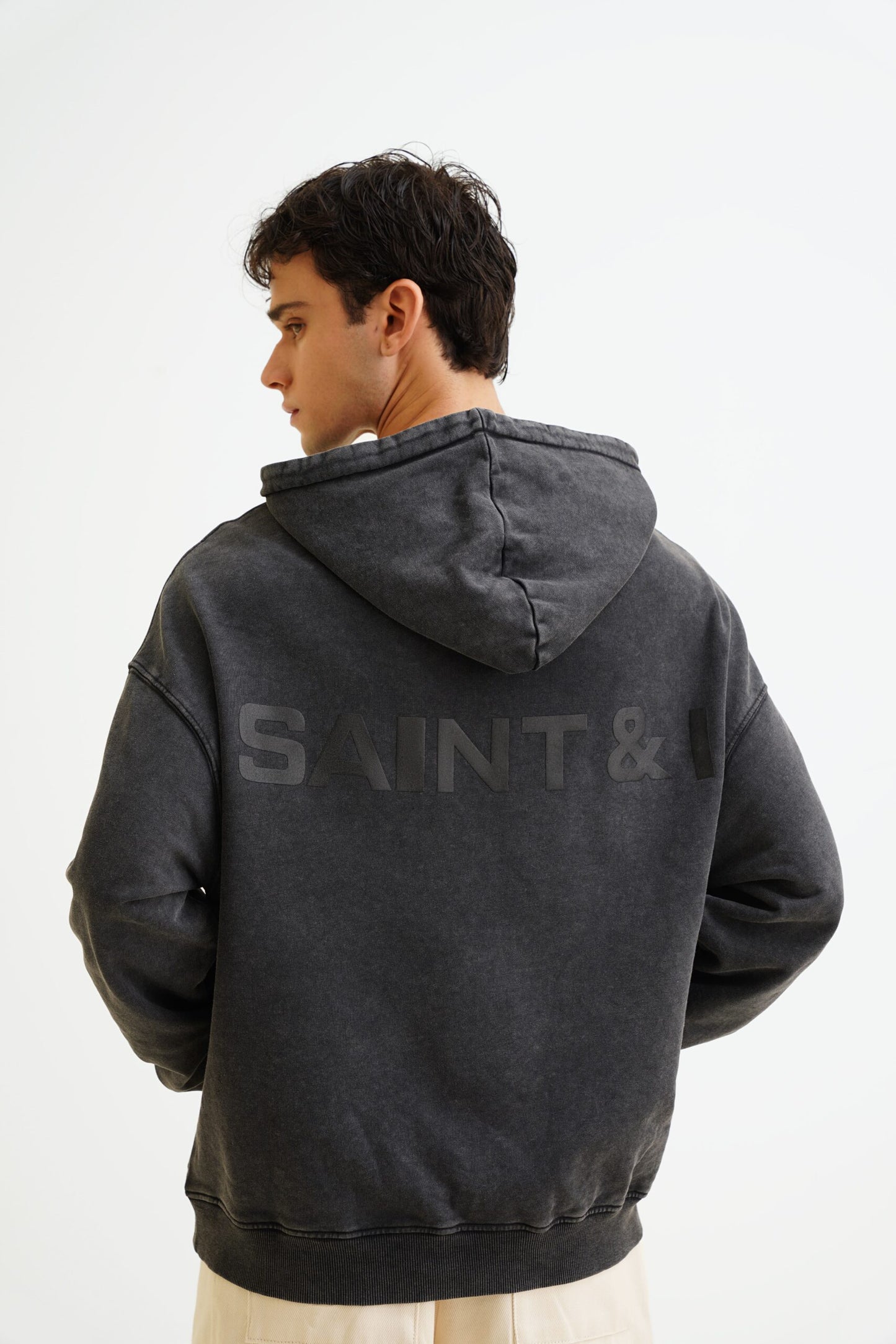Saint&I Charcoal hoodie