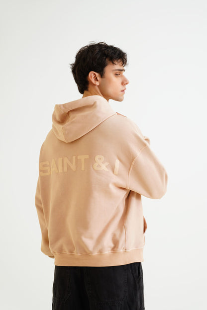 Saint&I Beige Hoodie