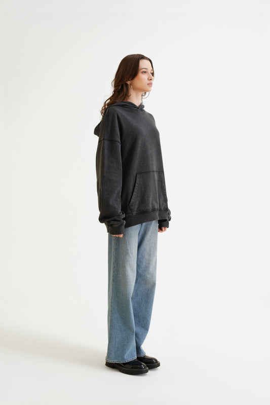 Saint&I Charcoal hoodie